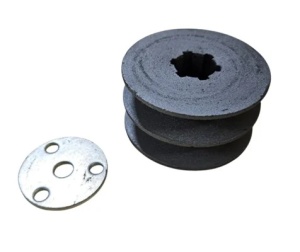 Fulie motocultor pentru ax canelat 25mm - Img 3