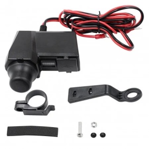 Priza alimentare Moto / Atv 12V + USB 5V - Img 2