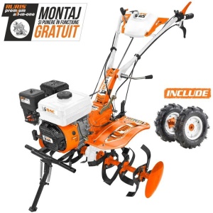 Ruris Motosapa Dac 185, 8.5 CP, roti cauciuc 5.00-8, 2 viteze, benzina - Img 1