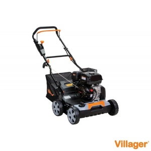 Scarificator si aerator gazon Villager VPS 290, 5.4 CP, benzina, 40 cm, 45 L - Img 3