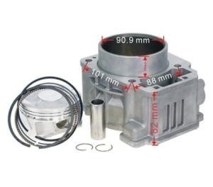 Set motor ATV CF Moto 400cc (191Q) - Img 3