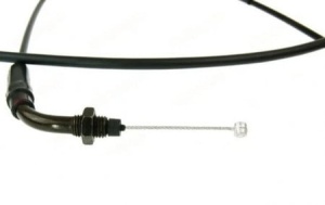 Cablu acceleratie scuter 4T 205cm (prindere surub) - Img 2