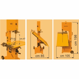 Masina de taiat BCA / Caramida TSC470, 1,85kW/230V, Hmax. taiere 470mm - Img 2