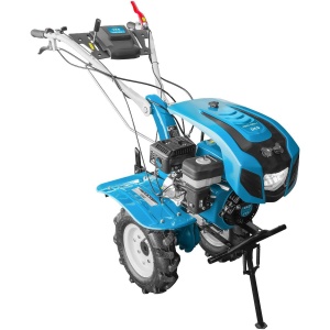 Motocultor DKD 1000B NEW-1 motor 7 CP latime lucru 90 cm freze roti cauciuc 4.00-8 capota cu far - Img 4