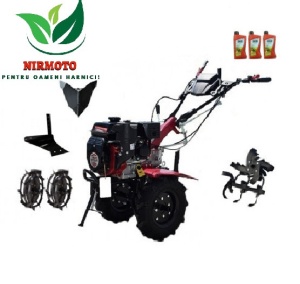 Motocultor Profesional Weima Wm 990 New + Roti Metalice + Plug Arat + Rarita Fixa + 3 Litri Ulei - Img 1