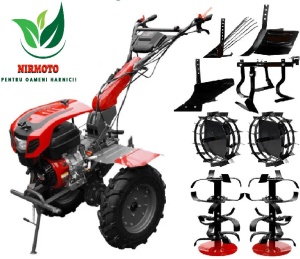 Motocultor Weima WM1100F-6 motor 16 CP 6 viteze cu accesorii