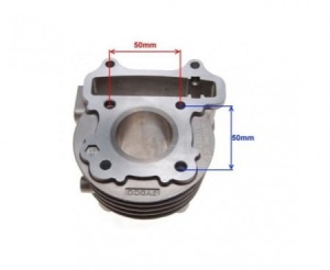 Set motor scuter 4T 100cc GY6 - Img 2