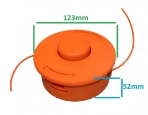Tambur motocoasa Ruris / Mosor motocoasa cu fir compatibil Ruris - Img 2