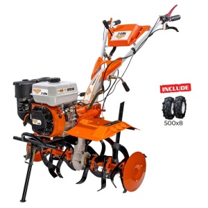 Motocultor RURIS 731K Start + roti cauciuc 5.00-8 8.5 CP