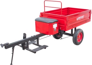 Remorca agricola REM300S capacitate incarcare 300 Kg, roti 4.00-8