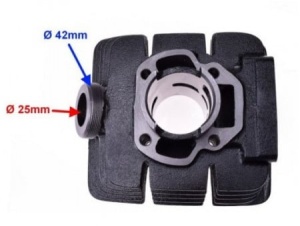 Set motor 50cc Yamaha DT (40mm) - Img 4