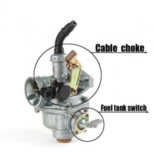 Carburator ATV 110cc PZ19 (cu robinet de benzina)