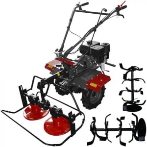 Motocultor Weima WM1100C-6 motor 7 CP 6 viteze cu cositoare tambur rotativ 88 cm - Img 1