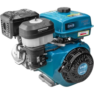Motor DKD HS 192F cu caneluri 18CP benzina 460cc 6.5L diametru ax 25mm - Img 4