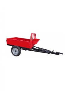 Remorca motocultor DKD LY 700NEW Rosie 700 kg Basculabila ieftina - Img 2