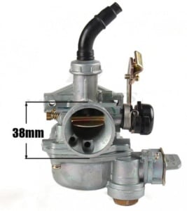 Carburator ATV 110cc PZ19 (cu robinet de benzina) - Img 2