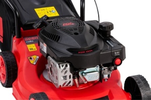 Masina de tuns gazon VILLAGER AGM 4024 motor 2.2 CP benzina 79.7 CC latime taiere 39 cm 3 nivele inaltime taiere 30-66 mm - Img 2