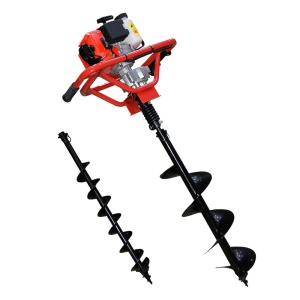 Motoburghiu de pamant Rotakt MTBG250/805 + Kit burghiu 100 mm si 200 mm si cuplaj elastic - Img 3