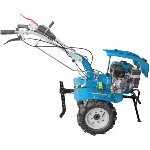 Motocultor DKD 1000B NEW-1 motor 7 CP latime lucru 90 cm freze roti cauciuc 4.00-8 capota cu far - Img 5