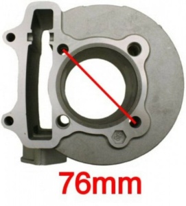 Set motor scuter 4T 150cc GY6 - Img 3