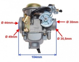 Carburator ATV CF 250cc - Img 4