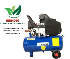 Compresor aer DKD XYBM 24L / Compresor 8 bari - 2Cp - Img 1