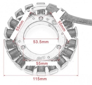 Magnetou CF Moto 500cc (0180-032000) - Img 2