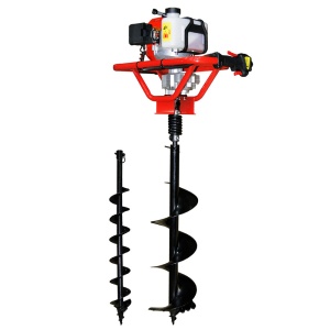 Motoburghiu de pamant Rotakt MTBG250/805 + Kit burghiu 100 mm si 200 mm si cuplaj elastic - Img 4