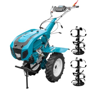 Motocultor 16 CP Dakard Hs 1100D New + 5 Litri Ulei - Img 2