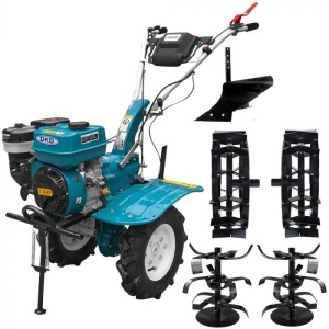Motocultor Hs 1000B 7 Cp Benzina+Roti Metalice+Plug Arat