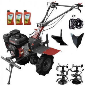 Motocultor Profesional Weima Wm 1100C + Roti Metalice + Plug Arat + Rarita Fixa + 3L Ulei - Img 1