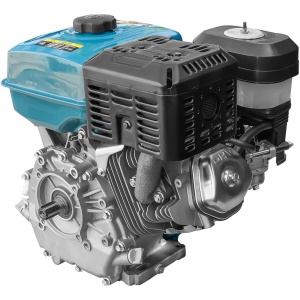 Motor DKD HS 192F cu caneluri 18CP benzina 460cc 6.5L diametru ax 25mm - Img 2