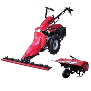 Motocultor WEIMA WMX 720 cu freza tractata si cositoare