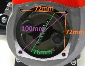 Motor motocoasa 3,5 Cp Benzina 2 timpi - Img 3