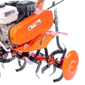 Motosapa DAC 7000 ACC4 + roti cauciuc 4.00-8+rarita+plug+adaptor+dispozitiv scos cartofi+roti metalice 400 fara manicot+cultivator+remorca RURIS 450S 7CP - Img 3