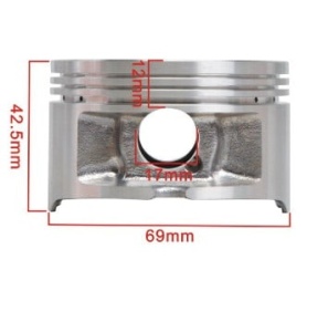 Piston ATV 260CC 69mm / Linhai 260cc / Majesty 250cc - Img 4