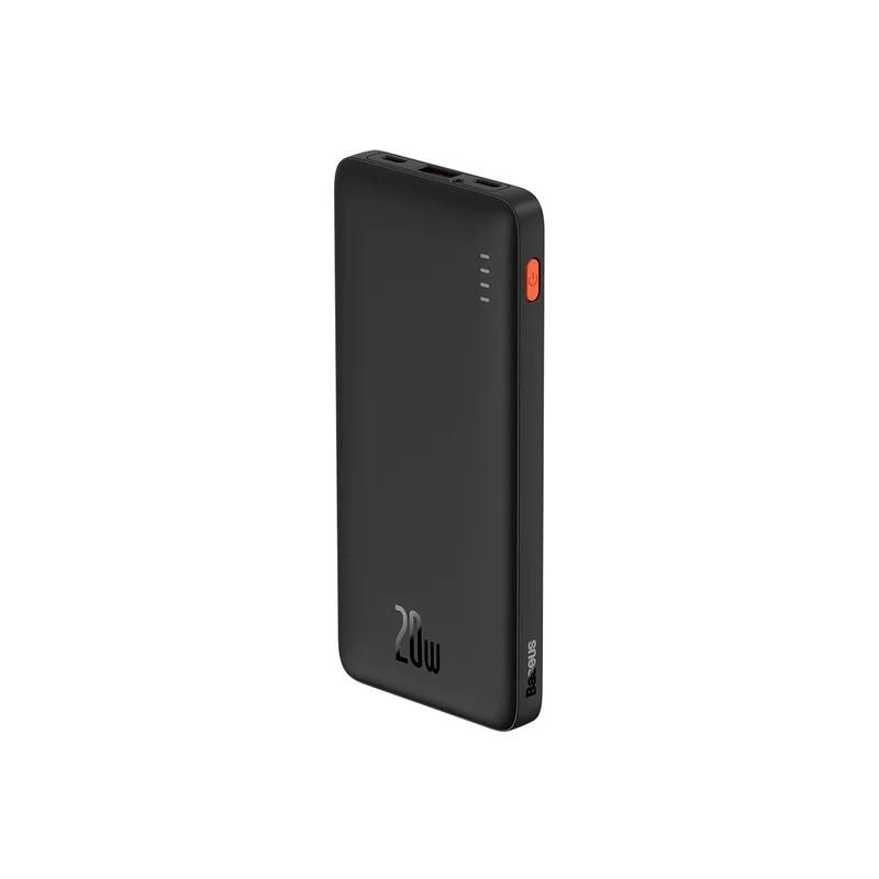 Baseus Airpow, Baterie externa Baseus Airpow 10000mAh, 20W, 1 x USB; 1 x USB Type-C, total 3A, negru