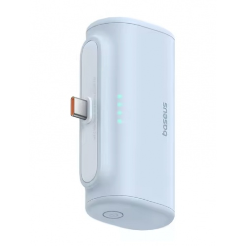 Baterie externa Baseus Compact capacitate 5000mAh, 20W, albastru