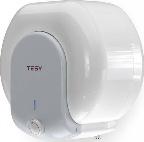 Boiler electric Tesy Compact Line TESY GCA1515L52RC, putere 1500 W, capacitate 15 L, presiune 0.9 Mpa, izolatie 19 mm, instalare deasupra chiuvetei, control mecanic, clasa energetica C, protectie sticla ceramica, timp incalzire 35 min, termostat