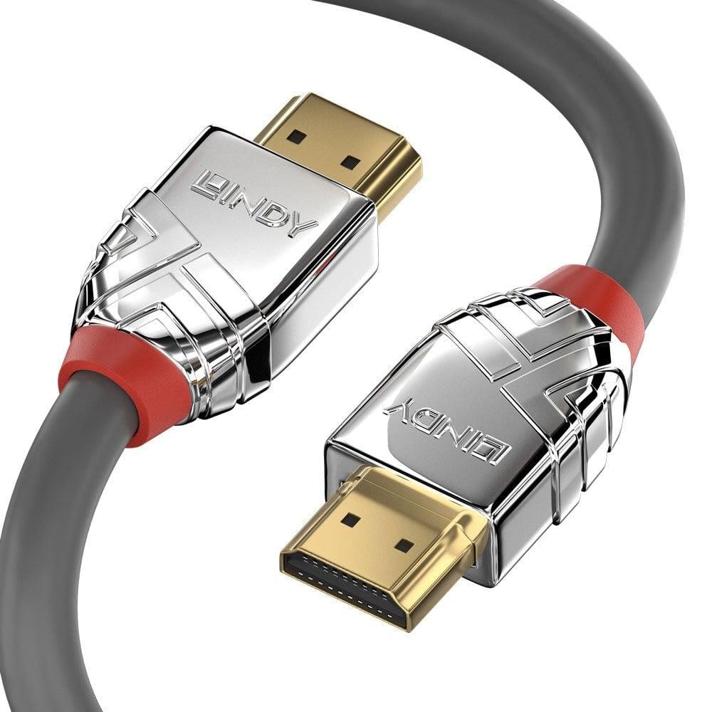 Cablu Lindy LY-37873, High Speed HDMI, Crom - 1 | YEO