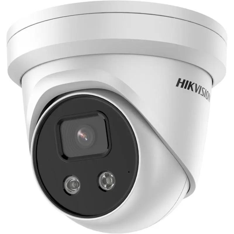 Camera supraveghere Hikvision IP Turret DS-2CD2386G2-ISU/SL(4mm)(C) 4K AcuSense Strobe Light, 8 MP resolution, 1/1.8