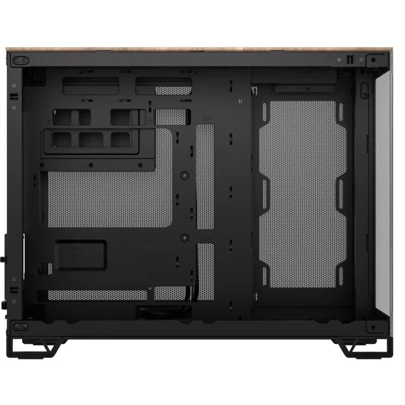 Carcasa CORSAIR 2500X Micro ATX Dual Chamber Black/Walnut Wood - 1 | YEO