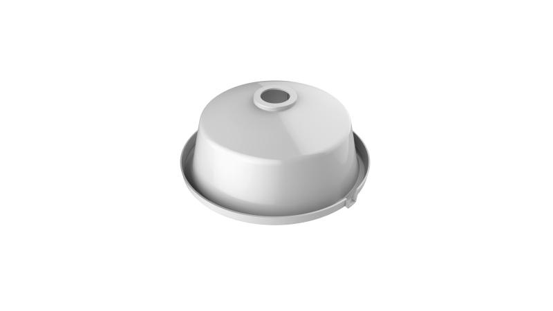 Carcasa protectie anti-ploaie pentru camera Dome de exterior; Material plastic; Culoare alb;