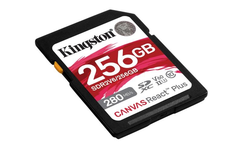 Card de Memorie Kingston SDXC Canvas React Plus Class 10 UHS-II 256GB - 2 | YEO