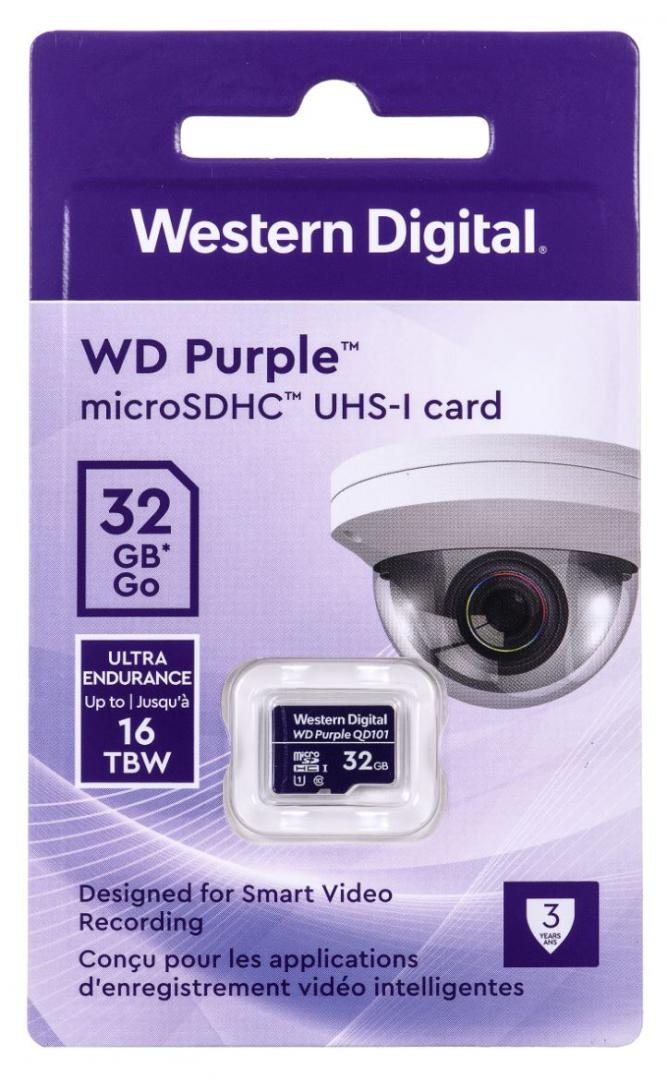 Card de Memorie Micro Secure Digital Card Western Digital, 32GB, Clasa 10, Purple - 3 | YEO