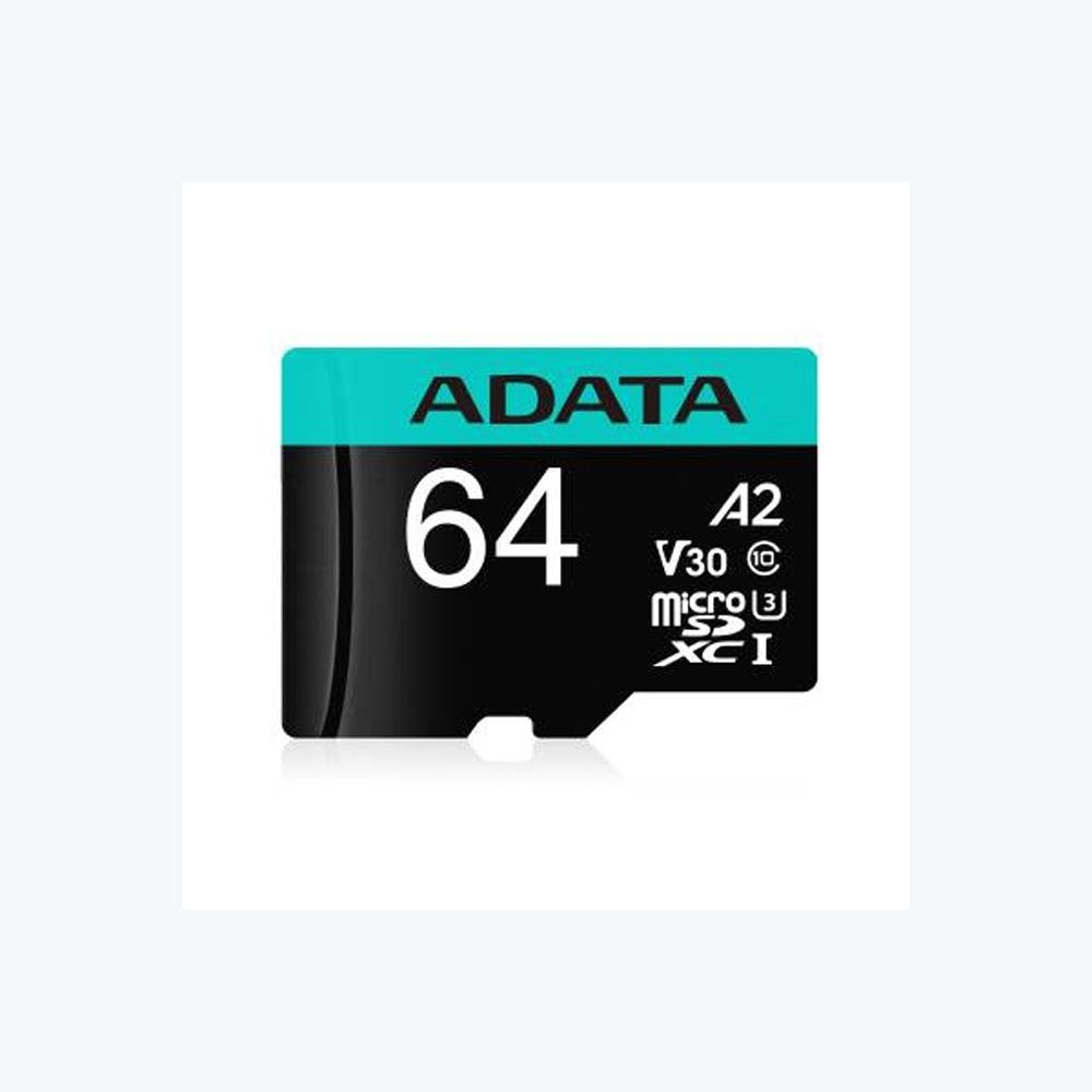 Card de Memorie MicroSD Adata 64GB, Adaptor SD, Class 10 - 1 | YEO