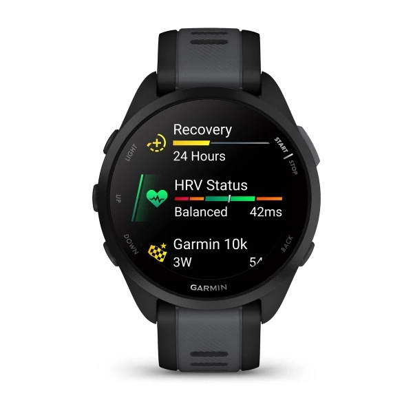 Ceas Garmin Forerunner 165, Black/Grey - 2 | YEO