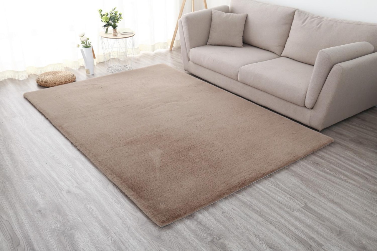 Covor Heinner Shaggy soft blanita Maro 200x300 cm