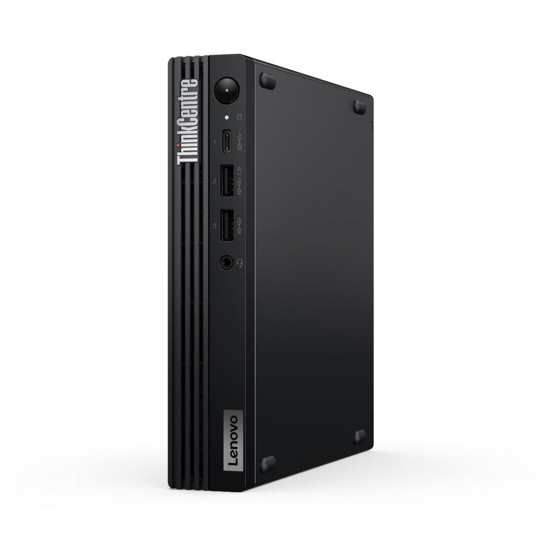 Desktop Lenovo ThinkCentre M70q Gen 5 Tiny, Intel® Core™ i5-14400T, RAM 1x 16GB SO-DIMM DDR5-4800, 512GB SSD M.2 2280 PCIe® 4.0x4 NVMe® Opal, Video: Integrated Intel® UHD Graphics 730, Optic: None, Card reader: No card reader, 3YO - 2 | YEO