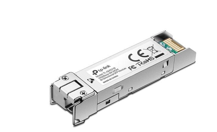 Gigabit Single-Mode WDM Bi-Directional SFP Module SPEC: LC Connector, TX:1310nm/RX:1550nm, Single-mode, 2km